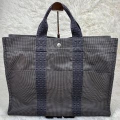 【極美品】HERMES エルメス　エールラインMM　トートバッグ　カデナ鍵付き