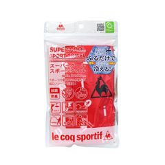 ★レッド★ ルコック　スーパークールタオル　Lサイズ　le coq sportif cool towel　接触冷感タオル　赤色