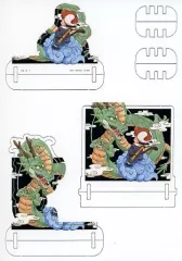 【中古】雑貨 孫悟空＆神龍(対峙) レイヤースタンド 「一番くじ ドラゴンボール VSオムニバスビースト」 H賞