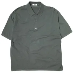 UNIQLO U ユニクロユー ニットポロシャツ（半袖） 351-457264 XL DARK GRAY Christophe Lemaire クリストフルメール トップス g21627