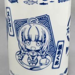 湊あくあ 湯呑み 「スシロー×バーチャルYouTuber ホロライブ 湊あくあ 湊あくあとスシローぜ!キャンペーン」 ECサイト限定