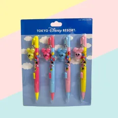 ディズニー【シャープペンシル】4本セット バルーン ミニー シャーペン 東京ディズニーリゾート TDR