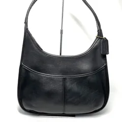 オールドコーチ　OLD COACH　ショルダーバッグ　レザー　ブラック　9033