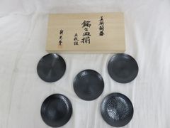 7-23 未使用 薩摩焼 苗代川焼 沈壽官（沈家） 小皿揃 - メルカリ