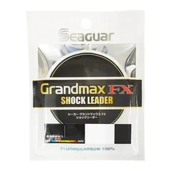 釣り糸 シーガー グランドマックス FX ショックリーダー 30m巻 クリア フロロカーボン Seaguar クレハ合繊 44.5lbのサムネイル
