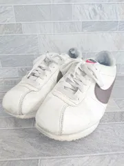 ◇ Θ NIKE ナイキ CORTEZ SAIL スニーカー シューズ サイズ24.0㎝ ホワイト系 レディース E  【1508060001283】