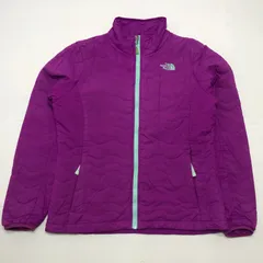 THE NORTH FACE ザ ノースフェイス WOMEN キルティング ジャケット ダウン中綿 ナイロンジャケット  メンズM パープル