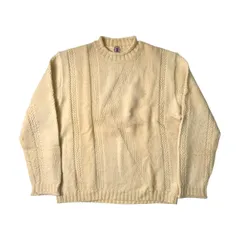 Karl Helmut カールヘルム デザイン ウールニット セーター アイボリーのサムネイル