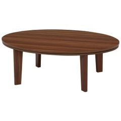 こたつ コタツテーブル 楕円形105幅 家具調コタツ アベルSE105楕円BR ブラウン色　未開封新品　元箱入り