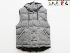 MONCLER モンクレール CHARTREUSE シャトリューズ サイズ5 ダウンベスト グレー 【中古】 アウター ジャケット