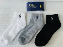 POLO 新品⭐︎25~27cm ラルフローレンソックス3足組　3色セット