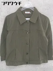 ◇ Max&Co. マックスアンドコー 七分袖 ジャケット サイズ40 カーキ レディース 【1002802590252】