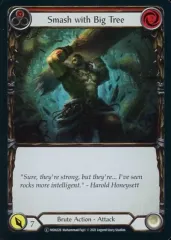 【中古】Flesh and Blood MON226[C]：(Rainbow Foil)Smash with Big Tree (1)