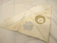 平和屋本店■打敷　内敷　三角　五七の桐　九条藤　金銀彩　法衣　寺院　仏具　仏教　僧侶　神職　装束　AAAQ3720ja