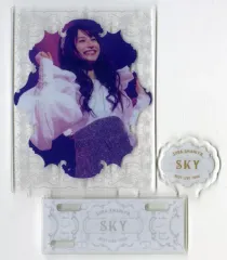 【中古】アクリルスタンド・アクリルパネル 雨宮天 アクリルスタンド6(衣装：白/枠：白) 「雨宮天 BEST LIVE TOUR -SKY- オンラインくじ」 B賞