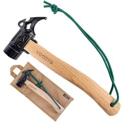 収納ケース付 ベルト付 安全 ペグハンマー 【YOGOTO】
