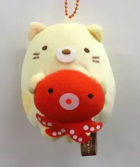 【中古】雑貨 ねこ たこでぶらり ぬいぐるみキーチェーン 「すみっコぐらし」 明石限定