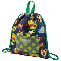 新品 namioto ナップサック(スタンダード) 北欧アニマル ネイビー（入園・入学）リュックサック　通園バッグ　キルティングバッグ　お稽古バッグ　リュック 子供用　日本製