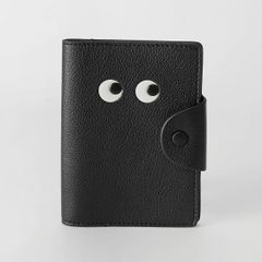 新品 アニヤ ハインドマーチ ANYA HINDMARCH パスポートケース アイズ ブラック