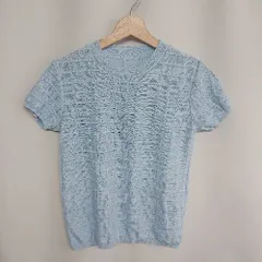 ◇ ◎ ⊂ Beauty & YouthUnited Arrows 半袖 ブラウス サイズ表記なし ブルー系 レディース E  【1409100013450】