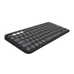 【特価セール】PEBBLE KEYS 2 K380sGR 薄型 軽量 415g 小型 Bluetooth ワイヤレスキーボード Logi Bolt 無線 キーボード Easy-Switch 日本語配列 電池寿命36ケ月 Windows ロジクール Mac iPのサムネイル