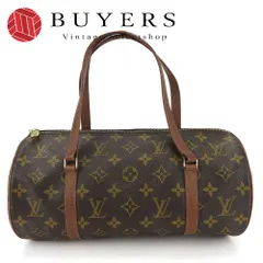 【セール】ルイヴィトン　モノグラム ハンドバッグ　パピヨン　ボストン　筒形　中古 LOUIS VUITTON ルイ ヴィトン ハンドバッグ ミニボストンバッグ