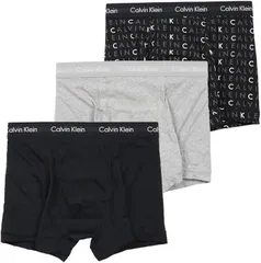 Calvin Klein U2664-BKGYSL-S  Sサイズ ボクサーパンツ メンズ 並行輸入品