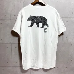 KEEN キーン GA バックプリント Tシャツ くま 半袖 トップス L ホワイト 白 アウトドア メンズ レディース ユニセックス SG297-1のサムネイル