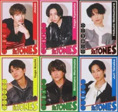 【中古】キャラカード SixTONES THE CARDS(オリジナルフォトカード6枚セット) 「CD THE VIBES 初回盤A」 購入特典