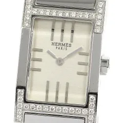 HERMESエルメス稼働状況エルメス HERMES TA1.230 タンデム ダイヤベゼル クォーツ 腕時計