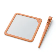 【在庫処分】繰り返し エコ文具 ビジネス メモ帳 カイテ Kaiteメモ ノート 90 × 90 メモパッド ピーチオレンジ 【25年版】 プラス KM-0909A-OR 538-255