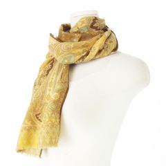エトロ ETRO スカーフ 長方形 ウール 絹 シルク混 ペイズリー柄