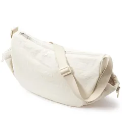 【新着商品】通学 おしゃれ女子バッグ 防水 可愛い 軽量 無地 旅行用 トートバッグ トートバッグ ナイロン 肩掛けバッグ 大容量 三日月型 ショルダーバッグ 斜めがけ レディース FOREST] FANCY [KALIDI