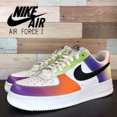 NIKE AIR FORCE 1 07 ナイキ エア フォース 1 07 ホワイト パープル オレンジ グラデーション 27cm U10946 FD0801-100