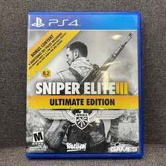 【NPA】sniper elite 3 スナイパーエリート3 ps4