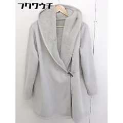 ◇ REAL CUBE リアルキューブ 裏地ファー 長袖 コート サイズ 38 グレー レディース  【中古】 【1112070005607】のサムネイル