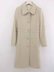 ◇ DO!FAMILY ドゥファミリー ウール混 長袖 コート サイズM ベージュ レディース P  【中古】 【1209020007764】のサムネイル