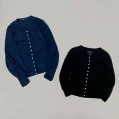 ★★Yd7 agnes b. アニエスベーニット  ボレロカーディガン トップスS２枚