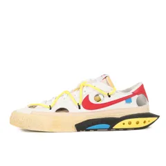 【新品】OFF-WHITE オフホワイト サイズ:27.0cm / 22SS NIKE BLAZER LOW 77 / OW (DH7863-100) ナイキ ブレザー ロー / ホワイト ユニバーシティレッド / US9 / ローカット スニーカー