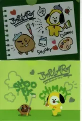 【中古】文房具その他 SHOOKY(シュガ)＆CHIMMY(ジミン) ステーショナリーコレクション(A5クリアファイル2枚セット) 「一番くじ BT21 ART 5th Anniversary」 F賞