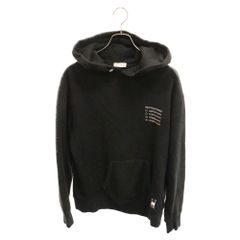 MONCLER (モンクレール) ×FRGMENT HIROSHI FUJIWARA BACKSTAGE HOODIE フラグメントヒロシフジワラ バックステージフーディー プルオーバーパーカー ブラック D209U8203050