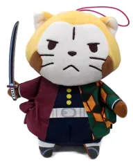 【中古】ぬいぐるみ 義勇ラスカル コラボぬいぐるみ 「鬼滅の刃×ラスカル」
