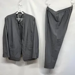レディース ジャケット パンツ グレー 2点セット 5L☆CTR-331☆