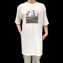 オリジナル ビッグ Tシャツ イーグルス ホテルカリフォルニア グラミー賞 アルバム アートワーク 70年代 ウエストコーストロック 白 ホワイト 2XL(3L) 3XL(4L) 4XL(5L) 5XL(6L) オーバーサイズ メンズ レディース ユニセックス