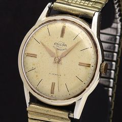 ENICAR Ultrasonic 23ジュエル 手巻き時計 1960年代 稼働 - メルカリ