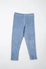 mimi poupons/コーデュロイレギンス　新品子供服 4y キッズ 女の子 男の子のサムネイル