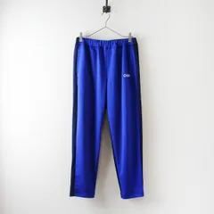 美品 AD2019 COMME des GARCONS HOMME コムデギャルソンオム CdGH刺繍 ロゴトラックパンツ M/ブルー ネイビー メンズ【2400013018814】のサムネイル