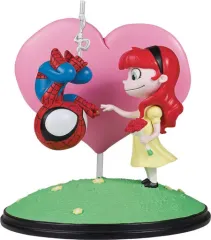 【中古】フィギュア スパイダーマン＆メリー・ジェーン 「スパイダーマン」 ミニスタチュー