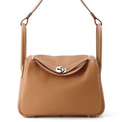 エルメス ハンドバッグ リンディ26 ゴールド/シルバー金具 トリヨンクレマンス K刻印 HERMES 2way ショルダーバッグ