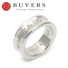 【中古】 ティファニー リング・指輪 1837 ナロー シルバー925 約6.9g シルバー 約＃8 アクセサリー レディース 女性 TIFFANY&Co.